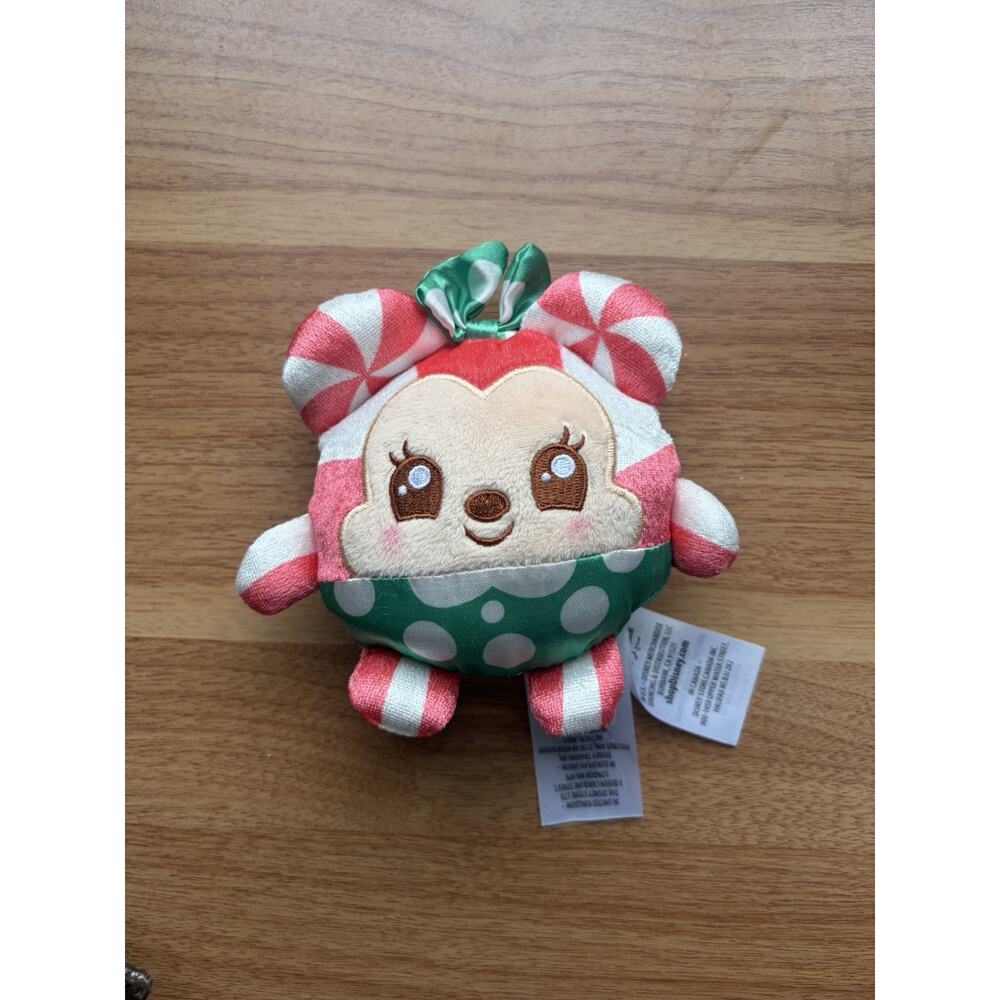 Disney Munchlings Minnie Mouse Peppermint Candy Plush Sweet Treats Collection